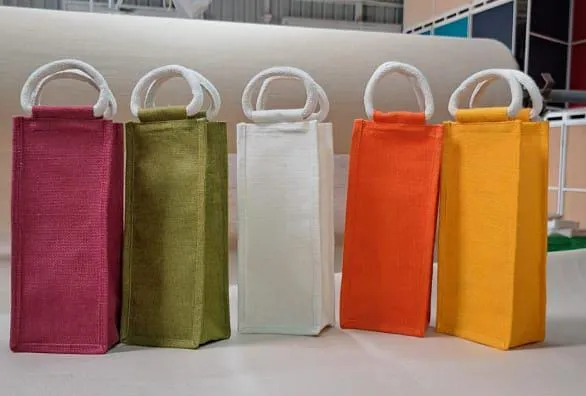 Jute Bottle Bags