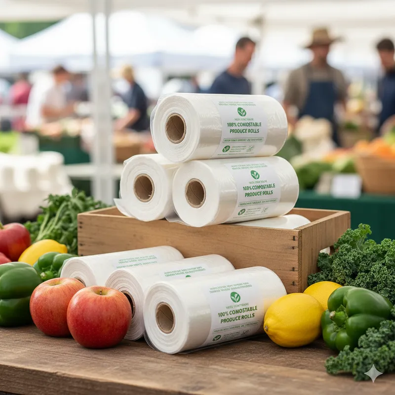 Compostable Grocery Rolls